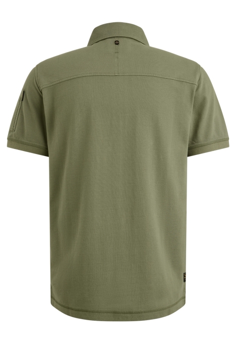 PME legend short sleeve polo fine pique badge